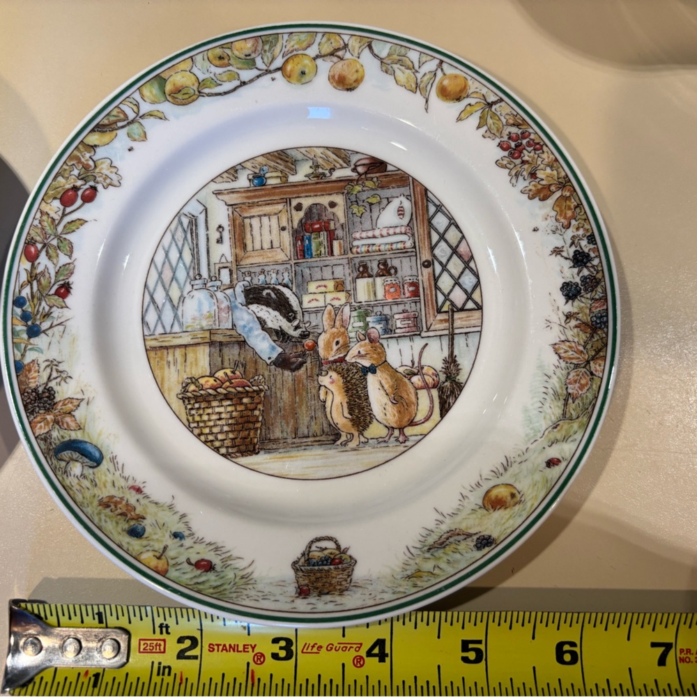 Villeroy and Boch Childs bowl and plate 1994